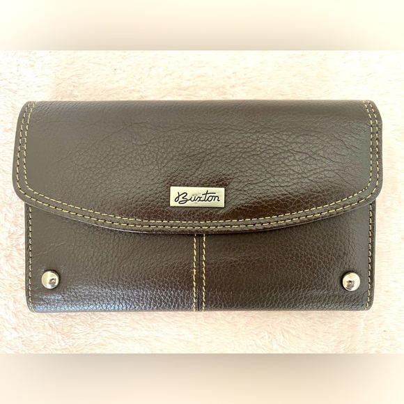 BUXTON LEATHER WALLET - Picture 1 of 7